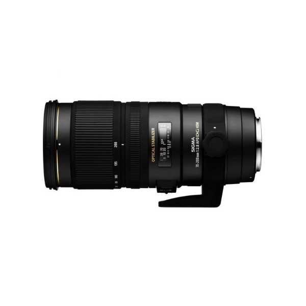 Teleobiektyw do aparatu fotograficznego Sigma 70-200 mm f2.8 DG EX APO OS HSM  Nikon do wypożyczenia
