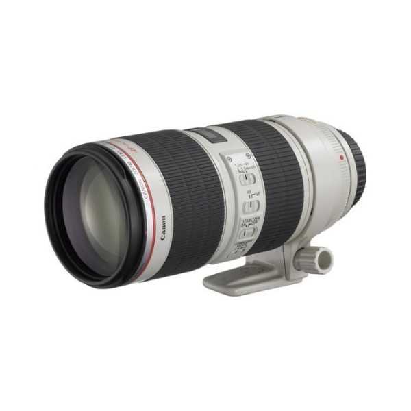 Obiektyw do aparatu fotograficznego Canon 70-200 mm f2.8L EF IS II USM do wypożyczenia