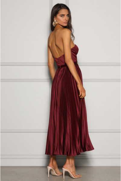Elle Zeitoune Sukienka Milan Wine do wypożyczenia
