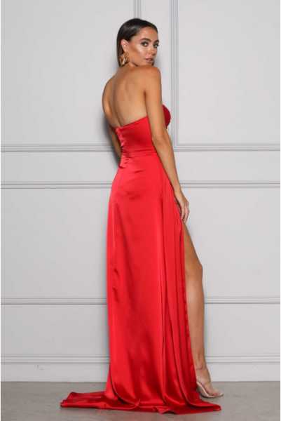 Elle Zeitoune  Sukienka Magnolia Red do wypożyczenia