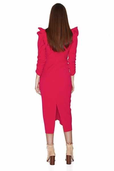 PNK Casual  Sukienka RED DRESS do wypożyczenia