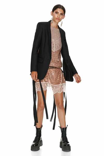 PNK Casual  Marynarka Black Cut Out do wypożyczenia