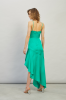 Sukienka GUESS *Long Green Satin Dress - zdjęcie 1