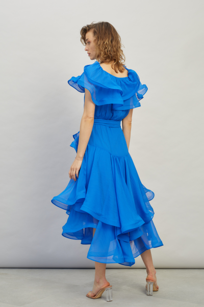 Sukienka ELLIATT *Constance Blue Dress do wypożyczenia