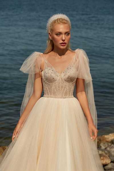 Suknia Lorange Attesa 2021 Baffi do wypożyczenia