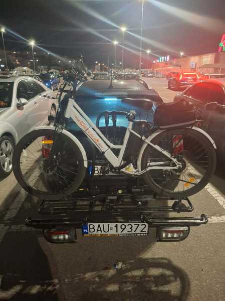 Wynajem Bagażnik Rowerowy na Hak e-bike do wypożyczenia