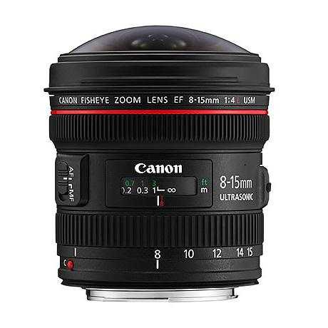 Canon EF 8-15MM 1:4 L FISHEYE USM obiektyw do aparatu fotograficznego do wypożyczenia
