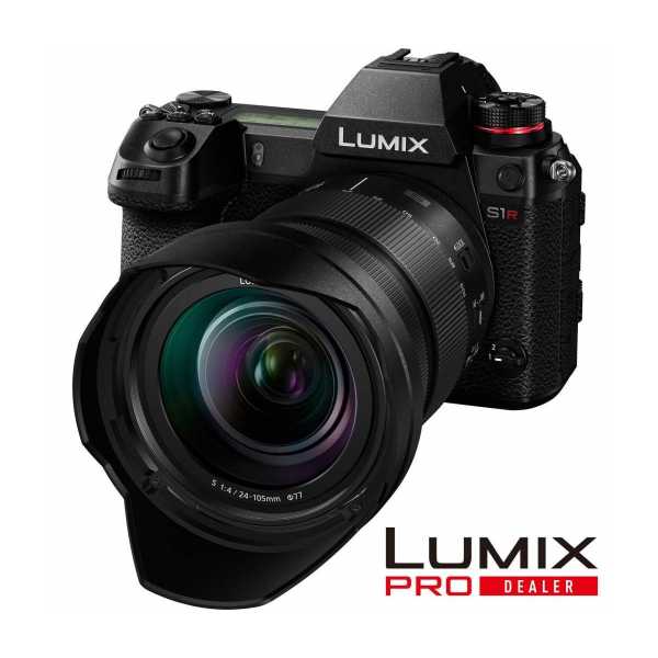 Aparat fotograficzny Panasonic Lumix DC-S1R + ob. 24-105 + adapter MC-21 na Canon EFEF-S do wypożyczenia